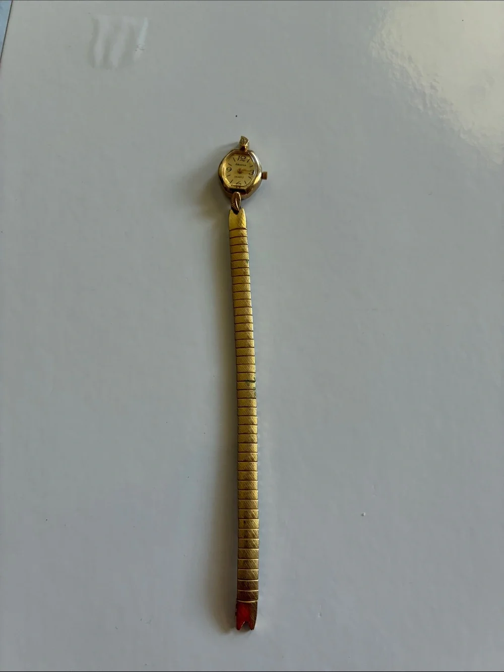 Advance Gold-Tone Women's Bracelet Watch - Elegant Stretch Band